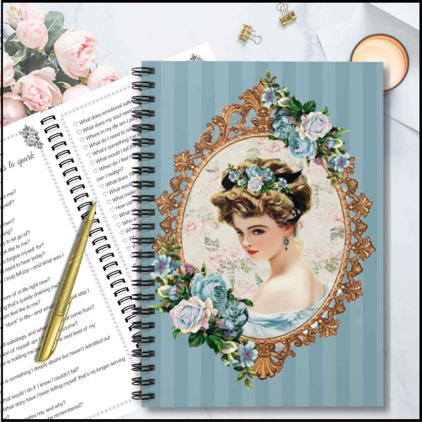 THE CHARLOTTE JOURNAL | Vintage Blue Florals