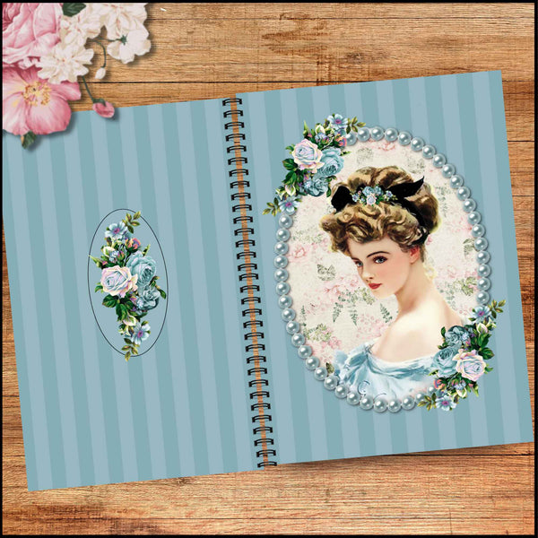 THE CHARLOTTE JOURNAL | Vintage Blue Florals