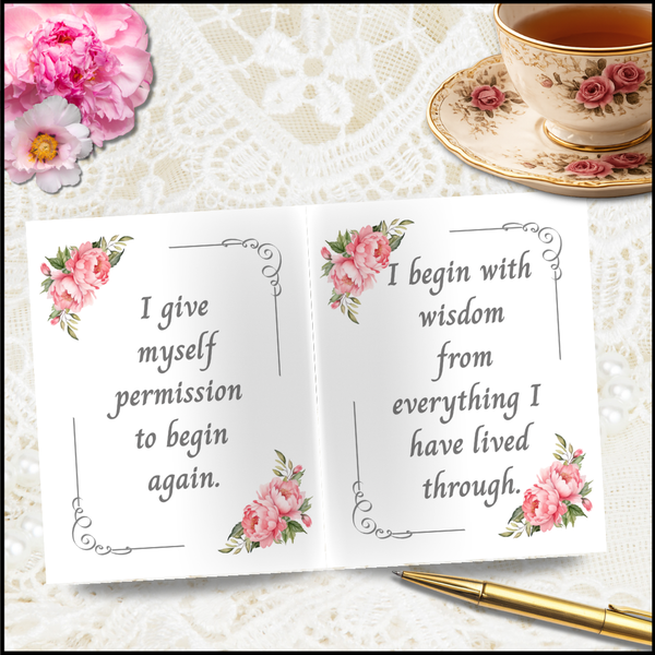 MY TINY POCKET BOOK OF BIG DECLARATIONS FOR ~ For Starting Over