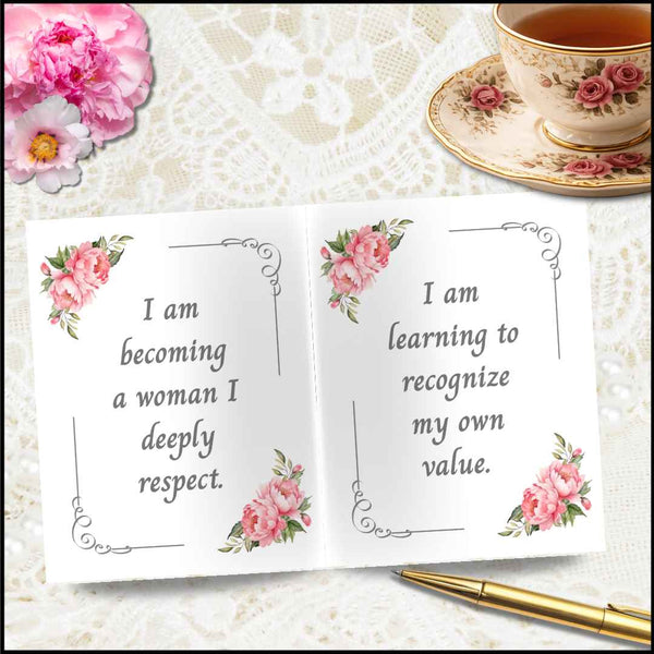 MY TINY POCKET BOOK OF BIG DECLARATIONS FOR ~ For Becoming a Woman of Worth