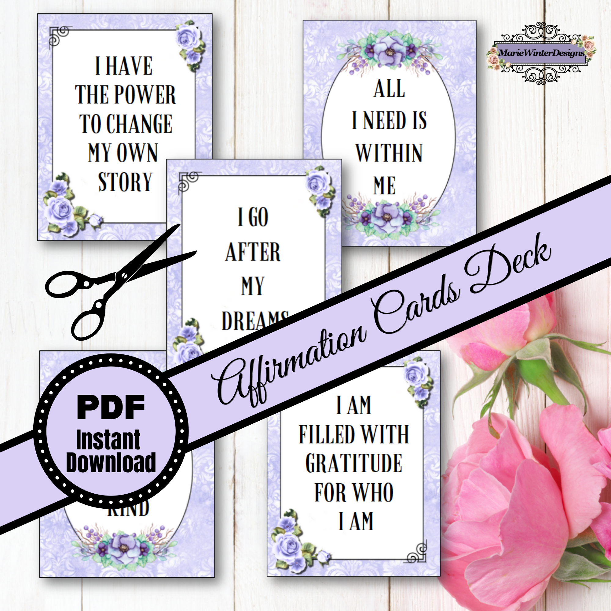 affirmation card deck