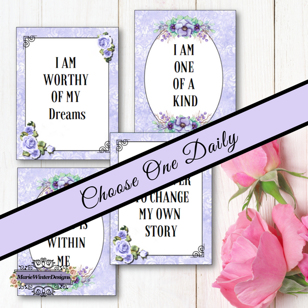 Card Deck ~ Affirmation Cards for Women